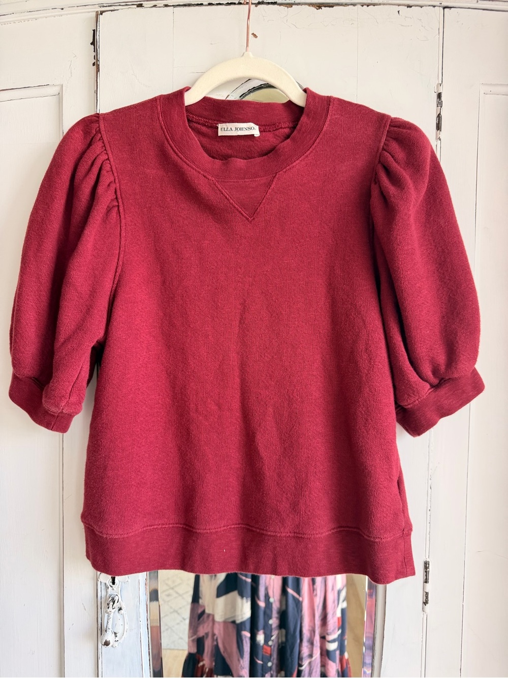 Ulla Johnson Crimson Crewneck Pullover
